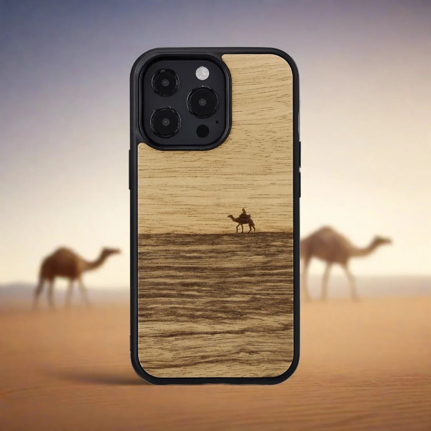 Man & Wood Series Cover For iPhone 13 Pro - Terra - Tashqila Man & Wood Series Cover For iPhone 13 Pro - Terra - Tashqila